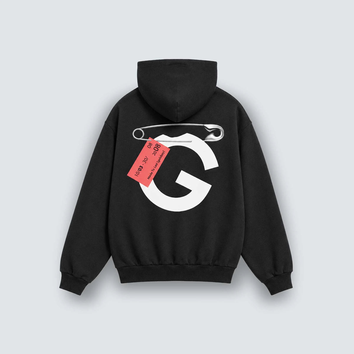 SAFETY PIN HOODIE