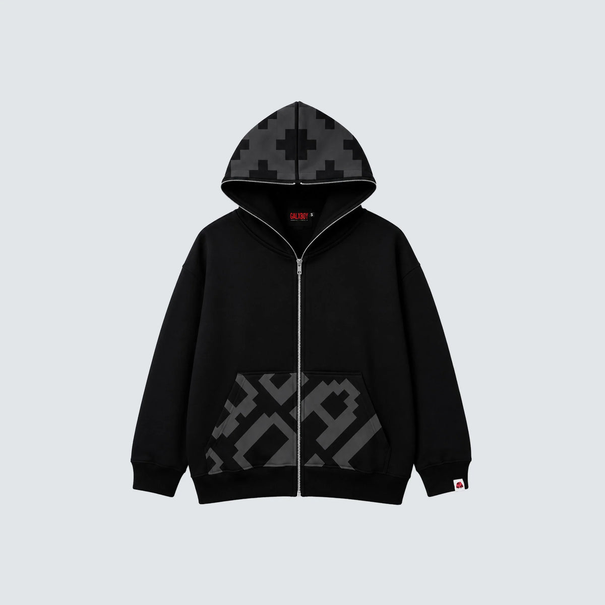8-BIT ZIP-UP HOODIE